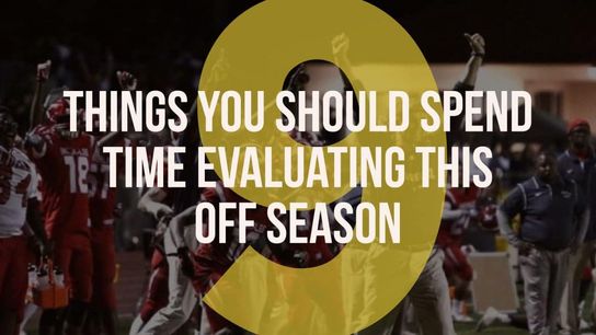 9 things you should spend time evaluating this off season (original)