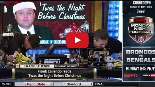Video: Frank Caliendo does 'Twas the Night Before Christmas' in an ESPN medley (ESPN)
