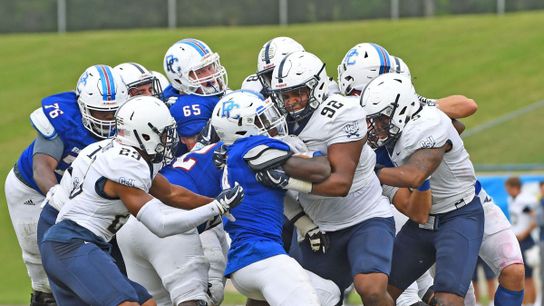 To get their administration's attention, one college team ripped the logos off their helmets (Featured)