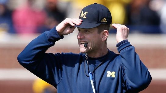 Come watch Jim Harbaugh get lei'd (Top)