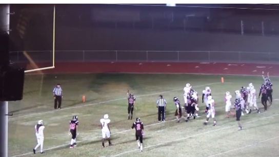 Video: HS player scores TD, praises the lord...is ejected