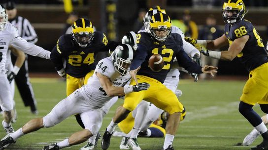 Brady Hoke says he wouldn't have punted (Jim Harbaugh)
