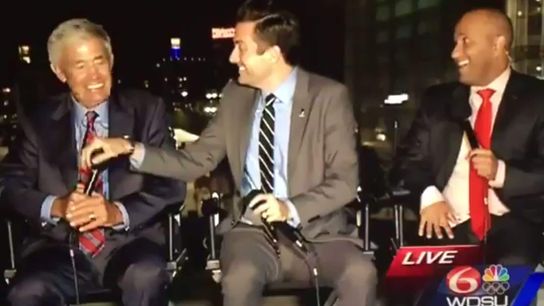 Video: Jim Mora lets an "S" bomb slip on live TV (Jim Mora)