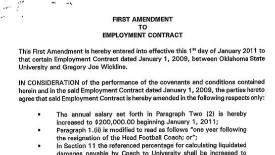 Oklahoma State is suing Texas "OC" Joe Wickline (Featured)