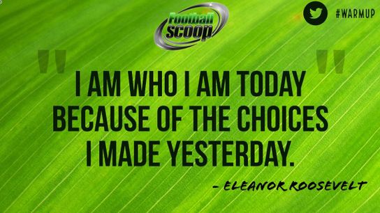 Friday's One Minute Warm Up (one minute warm up)