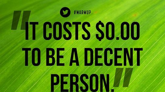 Wednesday's One Minute Warm Up (Featured)