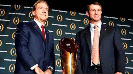 Nick Saban and Dabo Swinney aren't just coaching for a national title. They're coaching for history. (Featured)