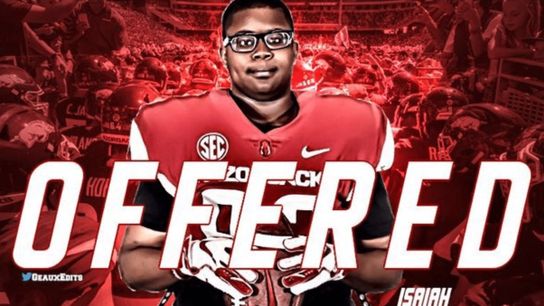 Arkansas has offered scholarships to two kids that haven't entered high school yet....including a 5th grader (Arkansas)