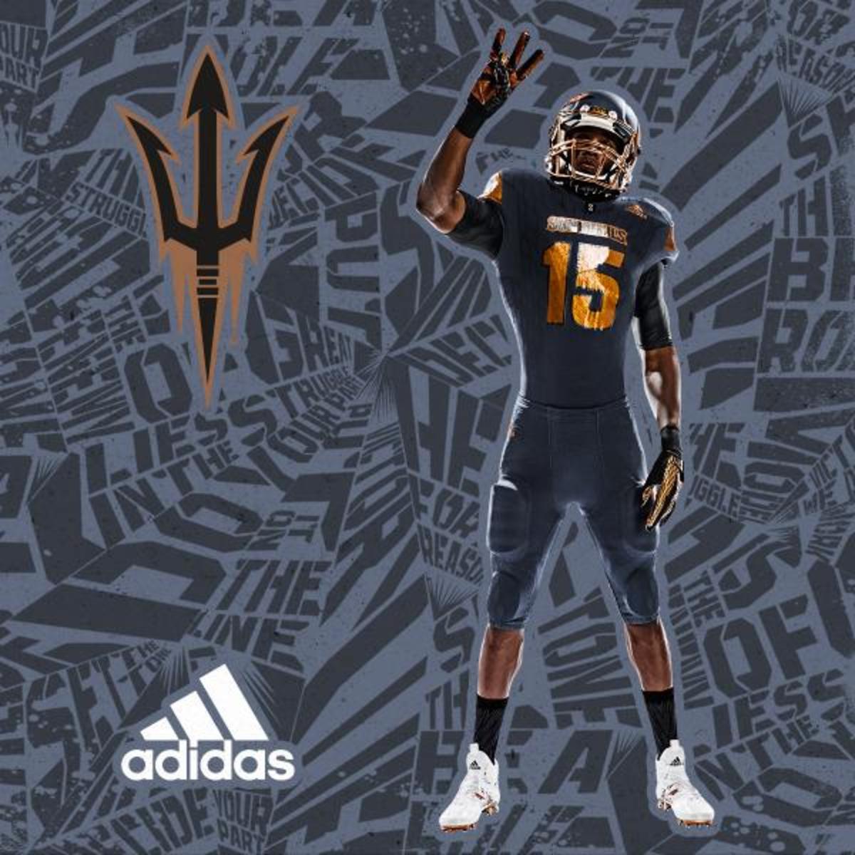 Arizona State unveils new gray uniforms Footballscoop