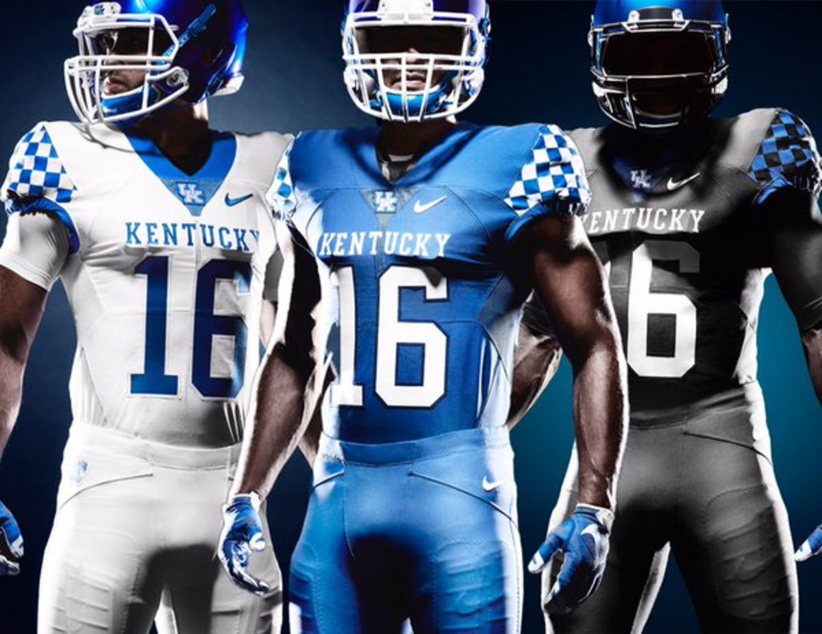 Photos Kentucky unveils "new" uniforms FootballScoop