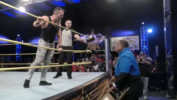 Vince Marrow wrestling