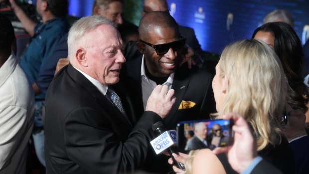 Deion Sanders Jerry Jones