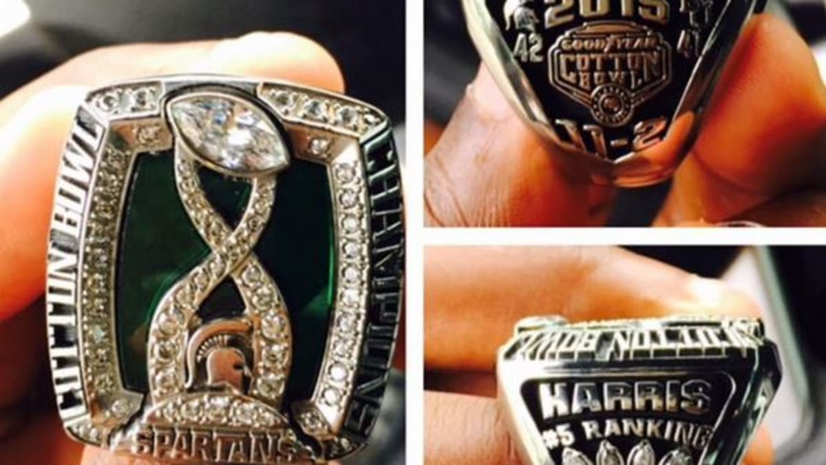 Muskegon native fashions glittering Super Bowl ring earned as