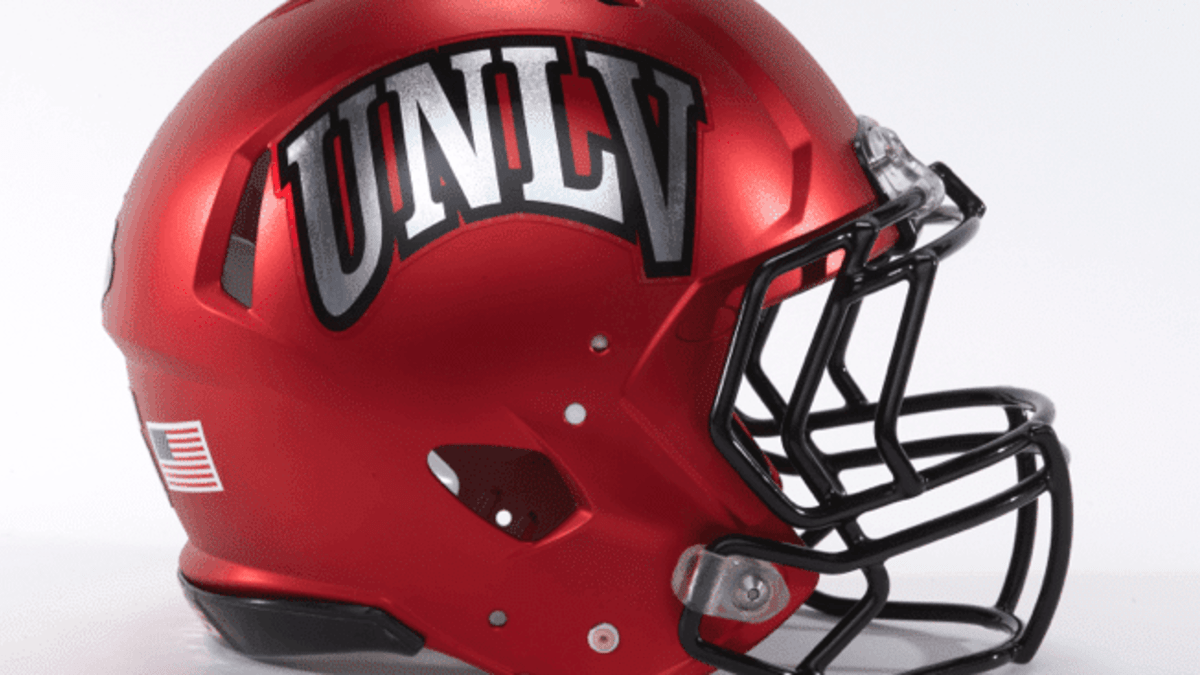 unlv mini helmet