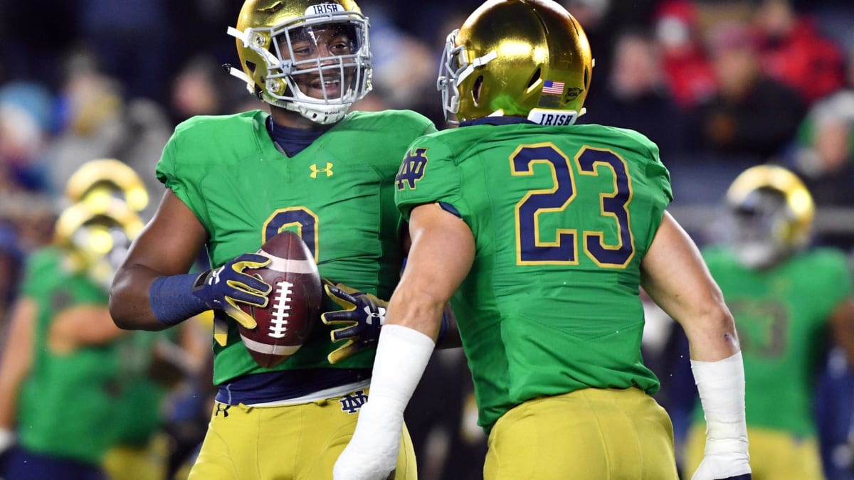 Notre dame clearance jersey green