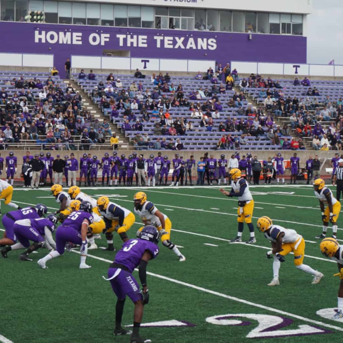 Texan Football schedule changes, Tarleton's home game count