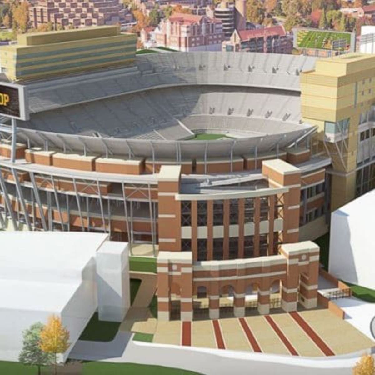 Neyland Stadium capacity to remain over 100,000 after renovations