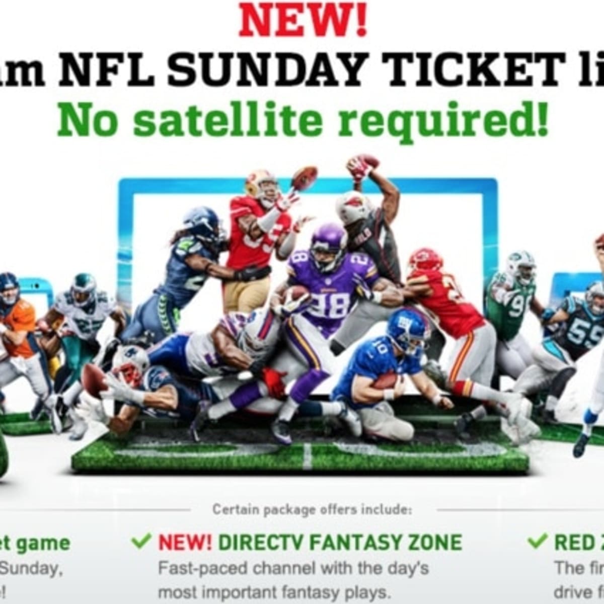 DirecTV may soon offer NFL Sunday Ticket to non-DirecTV subscribers