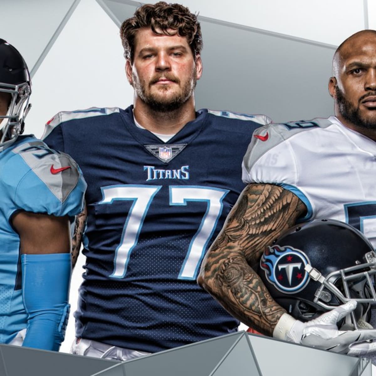 Tennessee Titans unveil new uniforms. We wish they hadn't