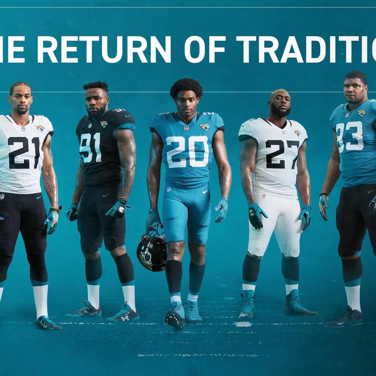 Jacksonville Jaguars unveil completely new uniform set - Footballscoop