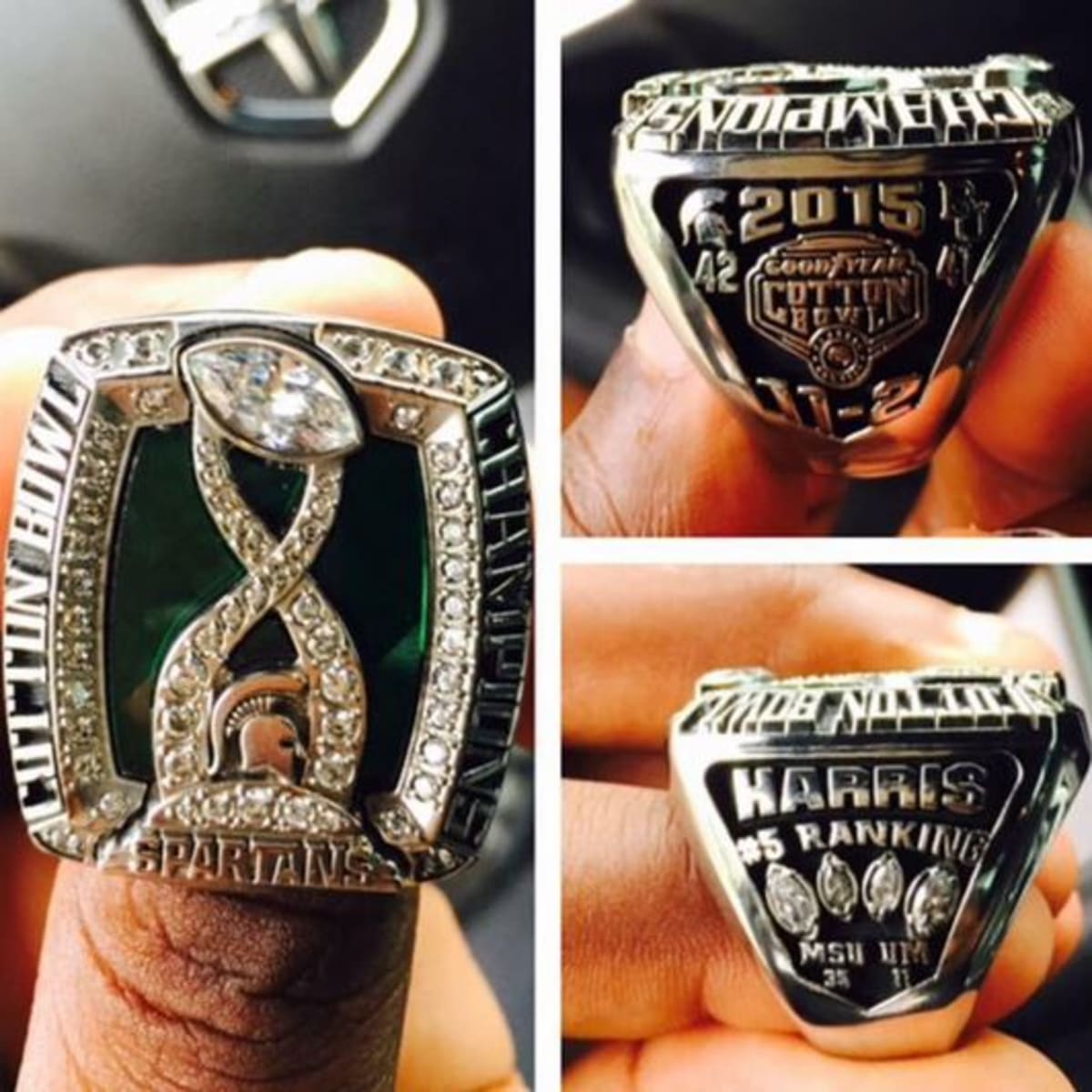 Muskegon native fashions glittering Super Bowl ring earned as