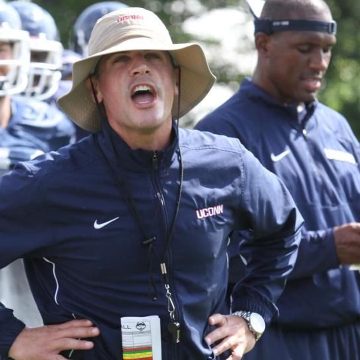 football coach bucket hat