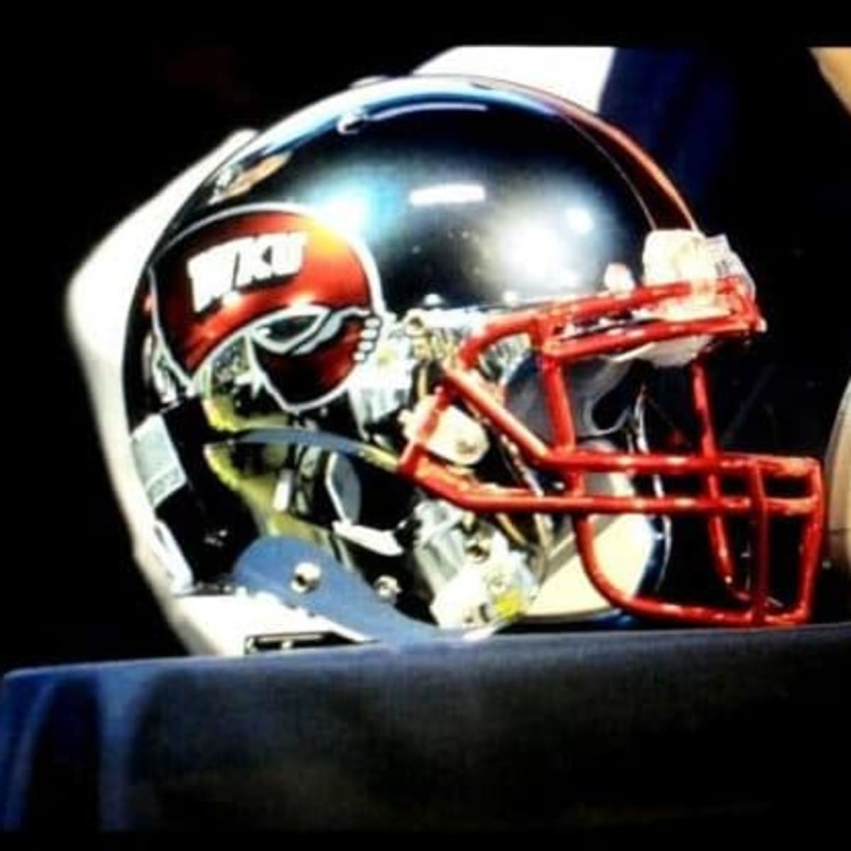 wku chrome helmet