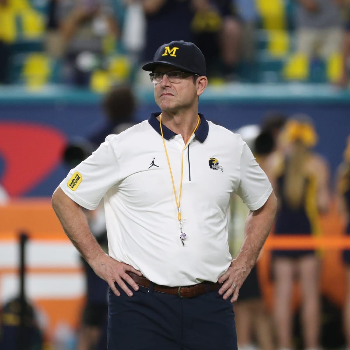 Michigan's Jim Harbaugh reportedly facing 4-game suspension to