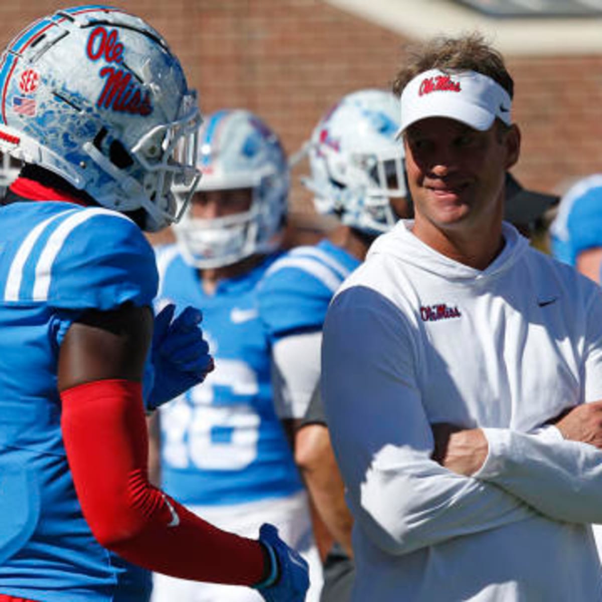 Lane Kiffin Appears To Leak Crazy Ole Miss Uniform With Realtree Camo