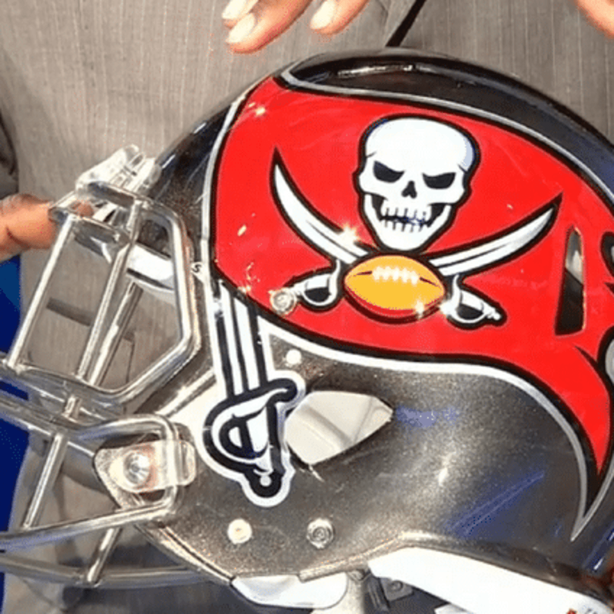 NFL Network - The new Tampa Bay Buccaneers helmet + enhanced logo!