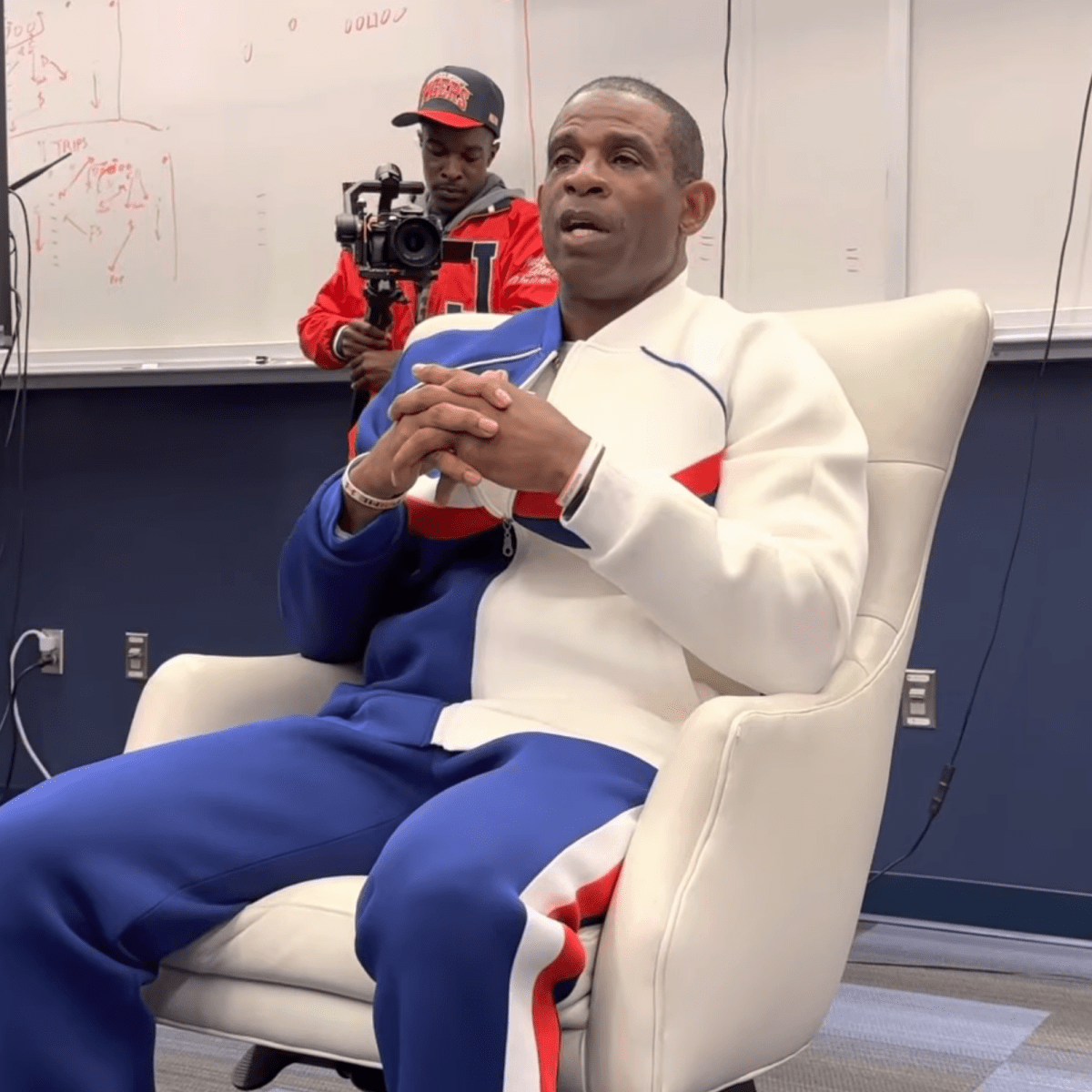 Deion Sanders leaves former Dallas Cowboys teammate in tears on live TV -  The Mirror US