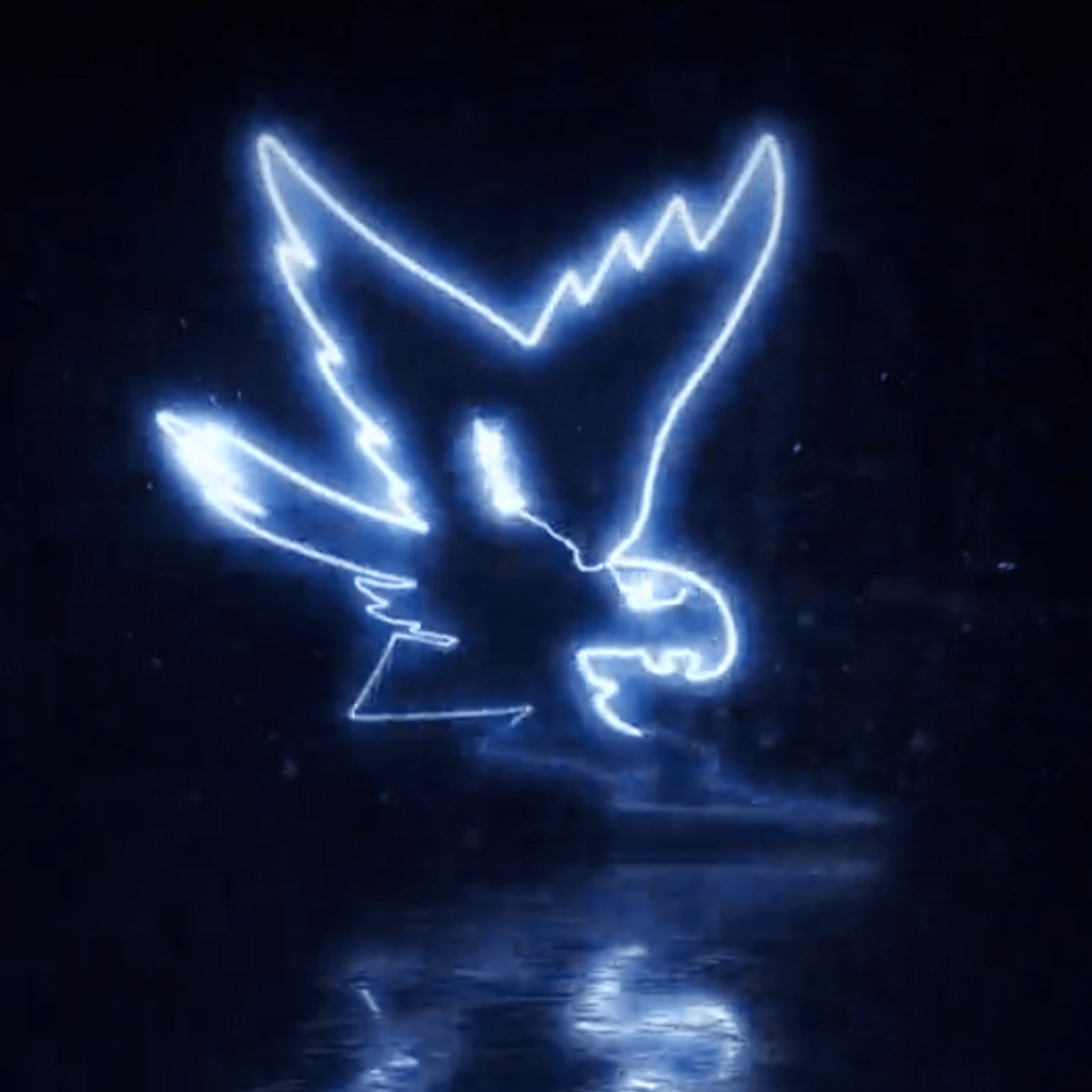 blue falcon logo