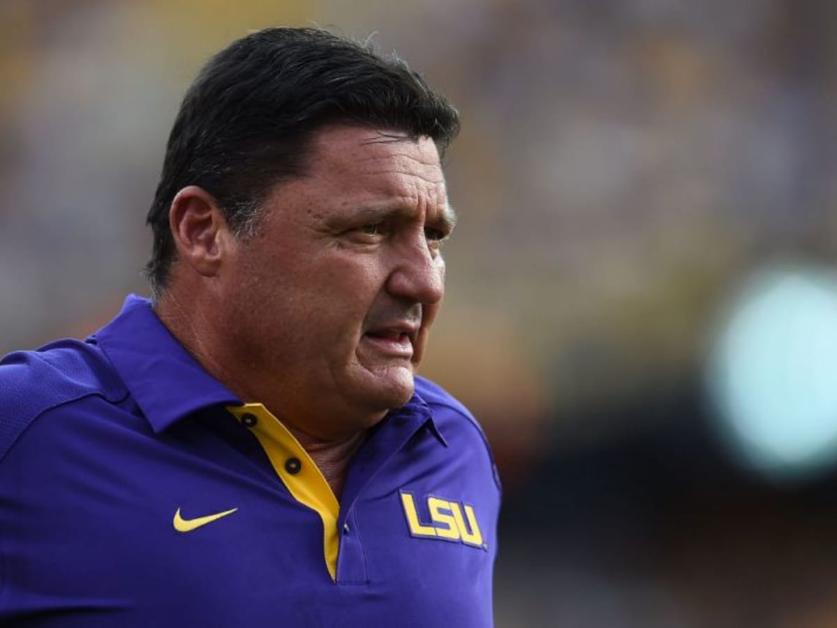 LSU introduces Ed Orgeron as interim head football coach