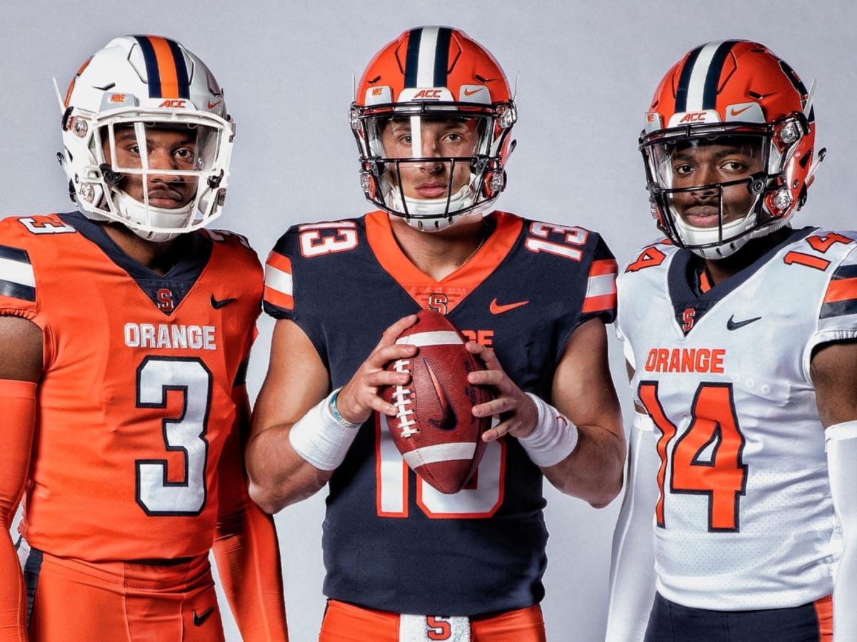 Syracuse gets sharp, stripy new uniforms - Footballscoop