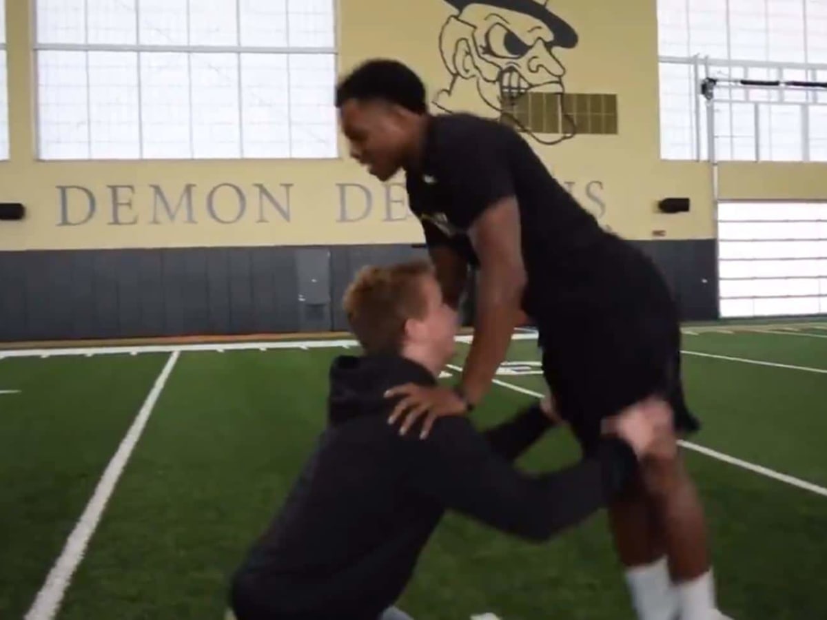 Video: Dave Clawson and Wake Forest players recreate Eli and OBJ Super Bowl  commercial and iconic scene from Dirty Dancing - Footballscoop