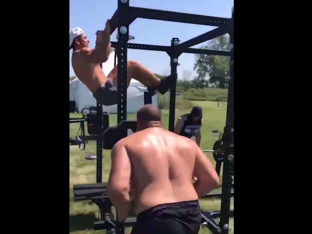 Video: Northwestern's strength staff is at it with some bizarre fun again -  Footballscoop