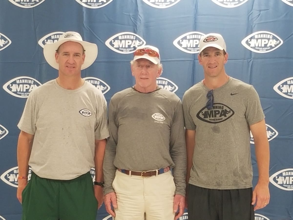 LSU's Joe Burrow Counselor At Manning Passing Academy