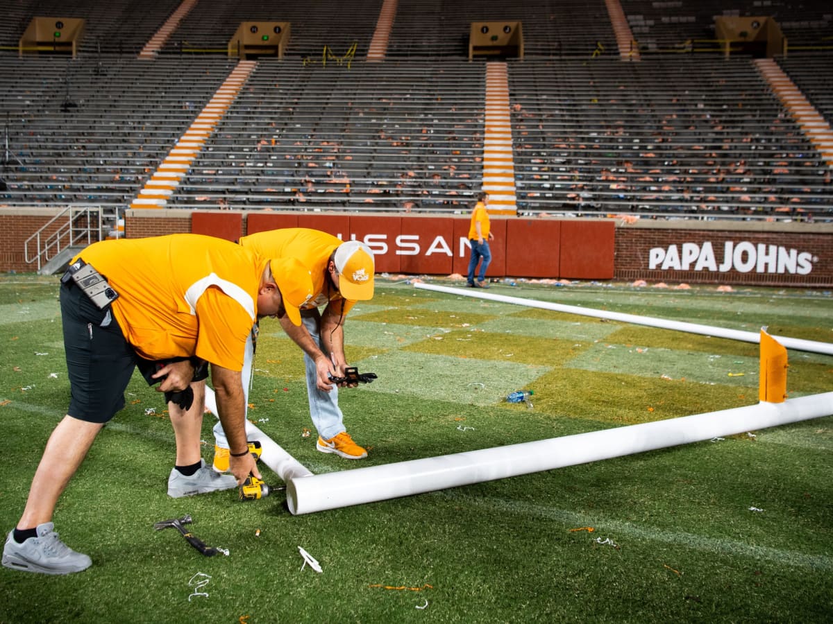 Tennessee needs new goal posts after euphoric win over Alabama : NPR