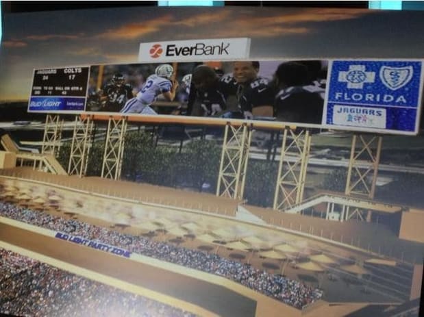 Jaguars, city deal to feature largest video scoreboards in the world