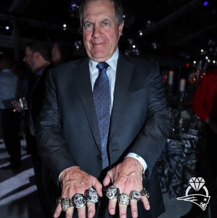 The Patriots Sixth Rings Are In Footballscoop