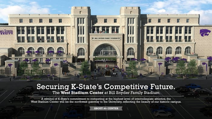 Kansas State plans $75 million stadium expansion - Footballscoop