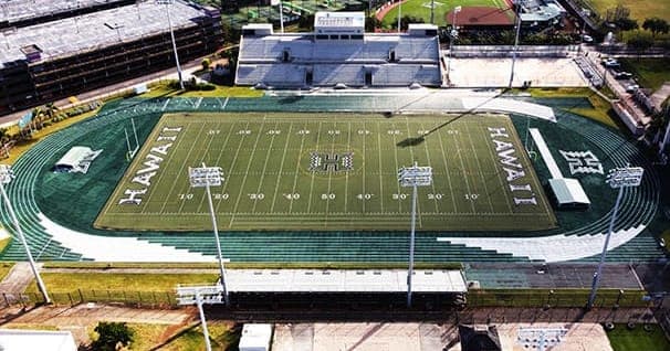 Hawaii's temporary new stadium will be the smallest in FBS - Footballscoop