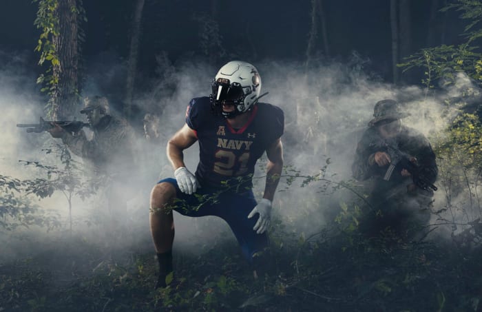 Navy Unveils New Alternate Uniforms Inspired By The Marines Footballscoop