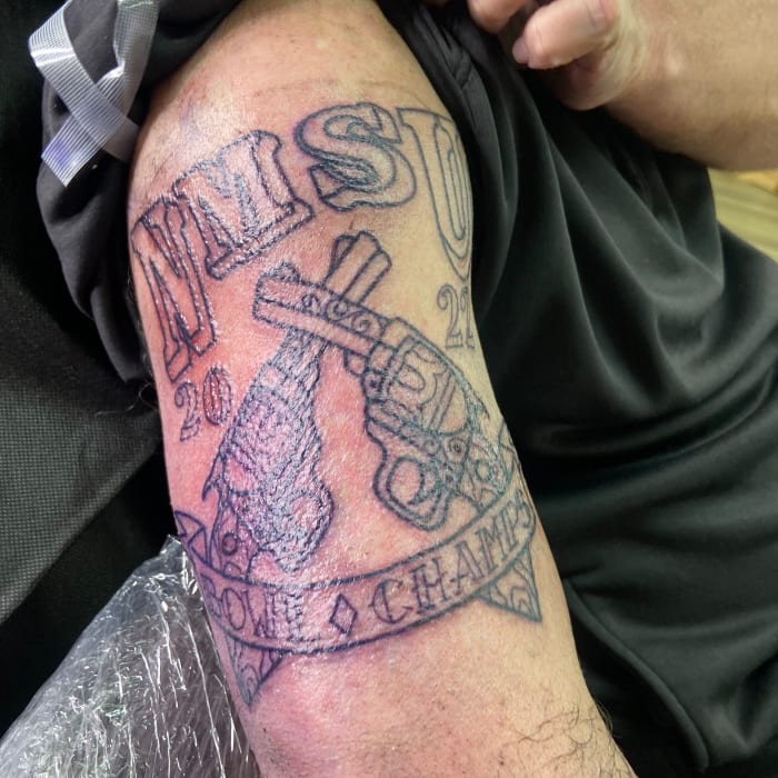 Jerry Kill gets first tattoo to commemorate New Mexico State's special