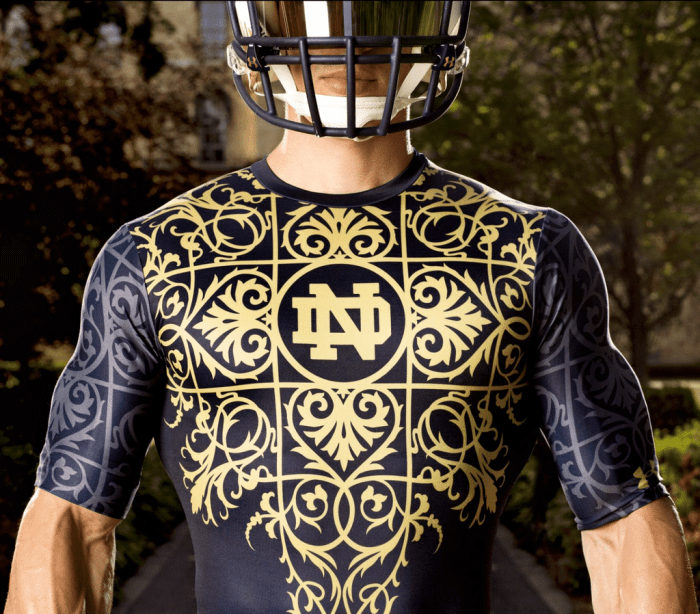 Notre Dame unveils special Shamrock Series uniforms Footballscoop