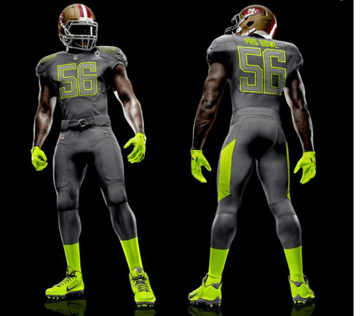 Nike has unveiled new uniforms for the Pro Bowl Footballscoop