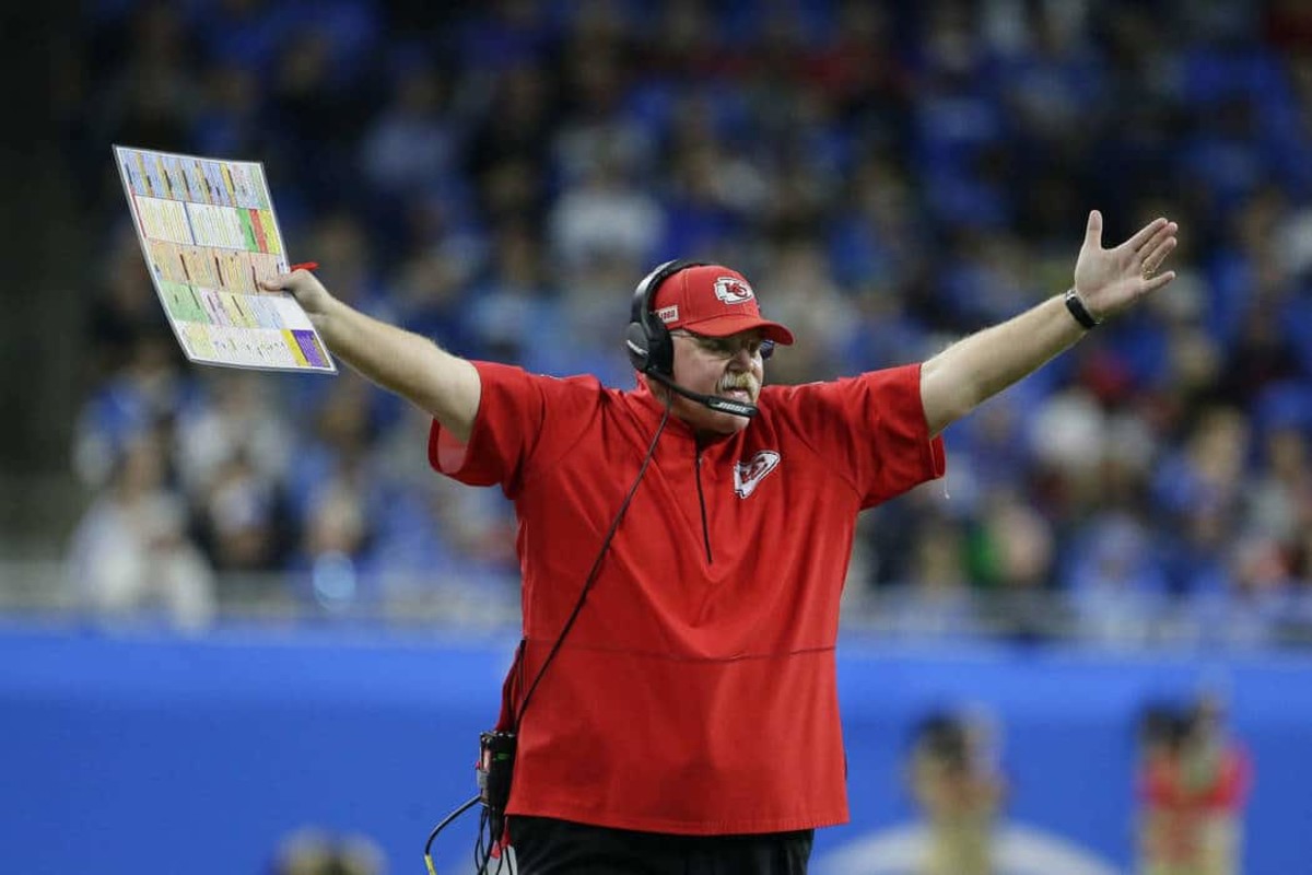 Report Andy Reid Joins The Ranks Of Highest Paid Coaches With New   Andy Reid Chiefs 