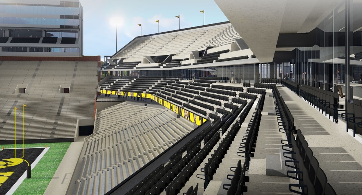 Take a peek at what Iowa has planned for Kinnick Stadium - Footballscoop