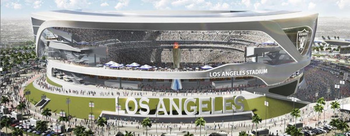 The Raiders and Chargers have revealed impressive joint stadium renderings  - Footballscoop