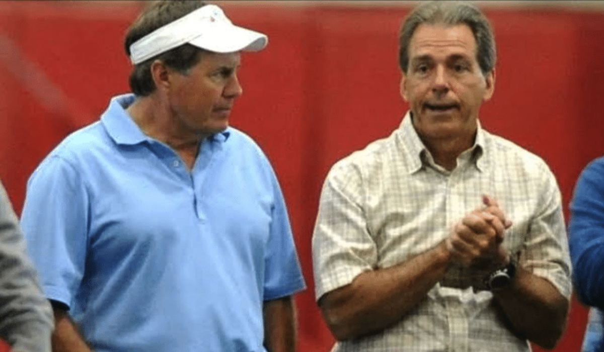 Video: Nick Saban Shares A Story Of The Time Bill Belichick Chewed Him ...